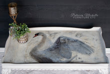 Load image into Gallery viewer, Swan Coffee Table with Glass Top  SOLD
