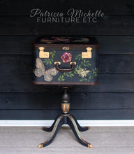 Load image into Gallery viewer, Stunning Suitcase End Table (with storage) SOLD
