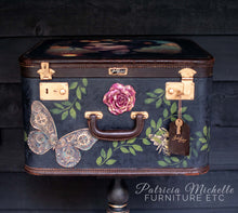 Load image into Gallery viewer, Stunning Suitcase End Table (with storage) SOLD
